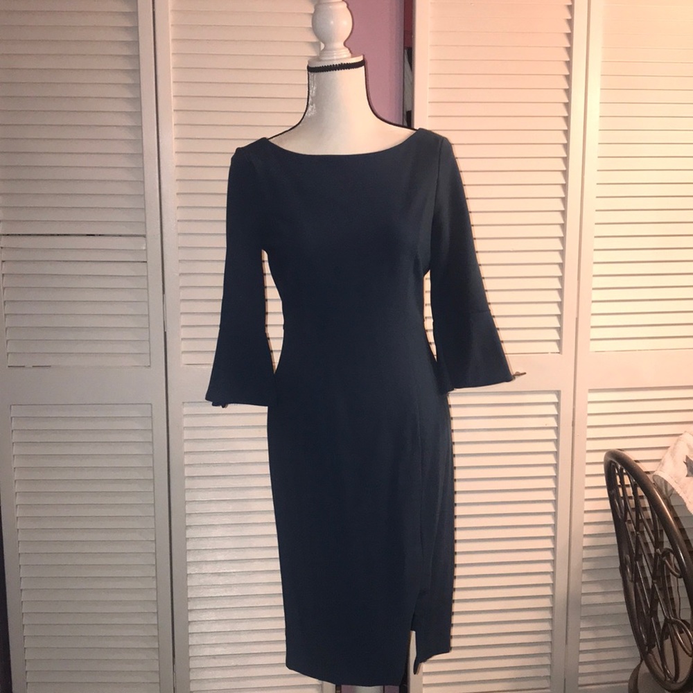 White House/Black Market Blue Dress